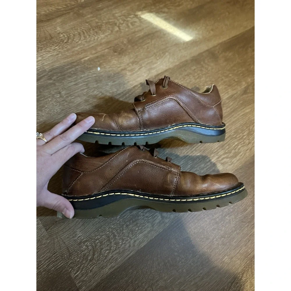 Dr. Martens AW004 Brown Leather Oxford Shoes Men's US 11 UK 10 EU 45 Casual Y2k